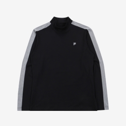 Fila Golf Turtleneck - Miesten T Paita - Mustat | FI-26162